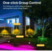 LinKind SL5 Smart SOLAR SPOTLIGHT cool Warm White Outdoor LED app Controller