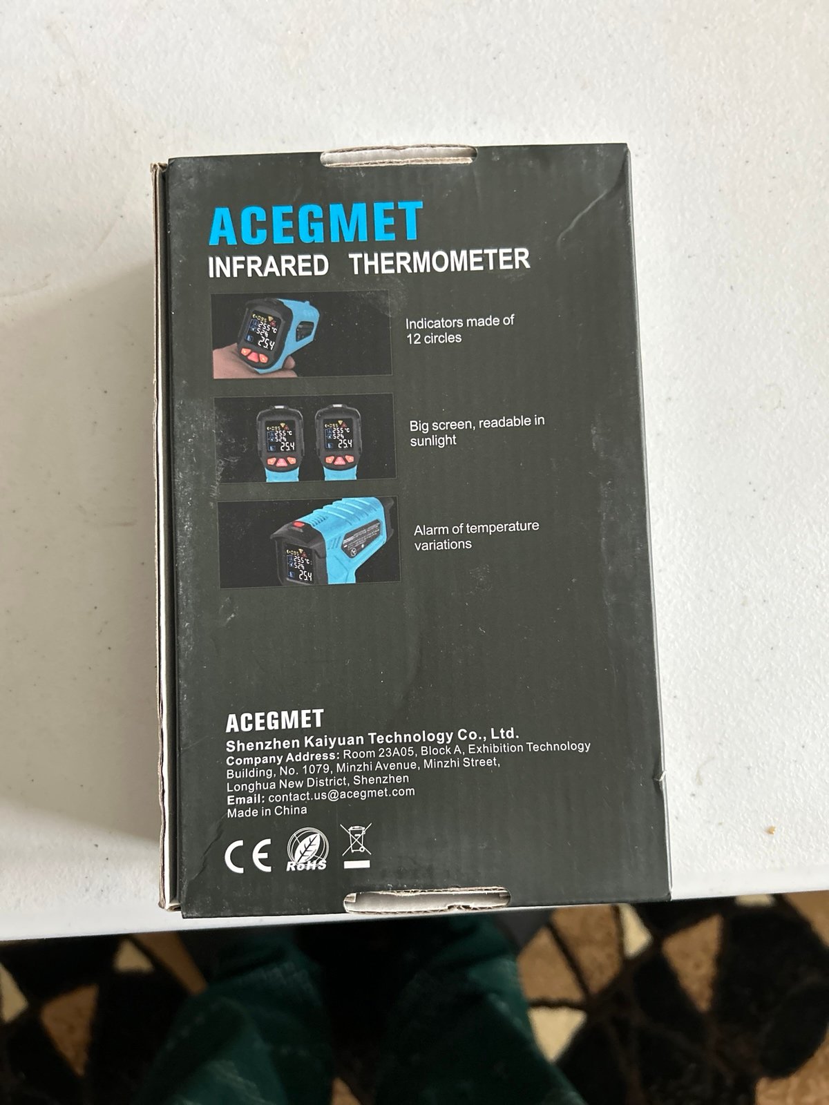 Infrared Thermometer R9 model3