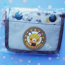 Sanrio Vintage rare 2008 Tenorikuma Doll wallet purse case bag decoration new