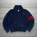 Vintage Lebron 330 Nike Jacket Black Cotton Red Lion Button Up Y2K