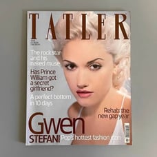 Tatler June 2003 y2k Gwen Stefani Magazine
