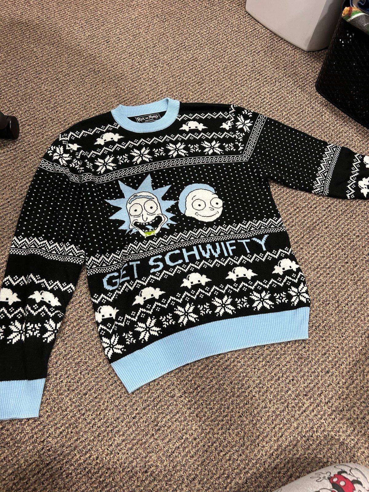 Rick and Morty Holiday Sweater