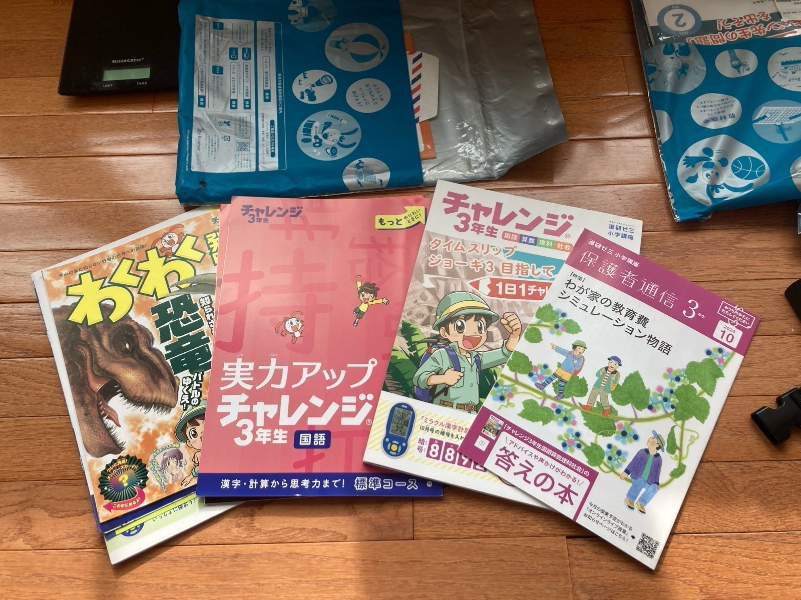 チャレンジ3年生進研ゼミ小学講座2023未記入あり