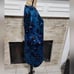 Draper James teal and blue Cutout Floral Aline Dress Size 2 new!!