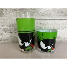 Vintage 1996 Looney Tunes Zaks MARVIN MARTIAN Character Collectors Glasses