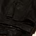 Vintage 90's Women's Black Leather High Waisted Tapered Mom Jeans | Size 14