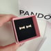 Pandora Sparkling Bow Earrings (14k Gold)