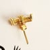 Pandora Sparkling Bow Earrings (14k Gold)
