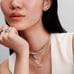 Pandora Sparkling Bow Earrings (14k Gold)