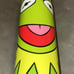Bio world Kermit The Frog Water Bottle Metal. New With Tags. Twist Top Handle.