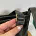 Vintage Coach Black 4924 Sonoma Shoulder Bag Pebble Leather Adjustable Strap