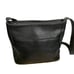 Vintage Coach Black 4924 Sonoma Shoulder Bag Pebble Leather Adjustable Strap
