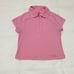 Skims new vintage sport cropped collared tshirt in cotton candy