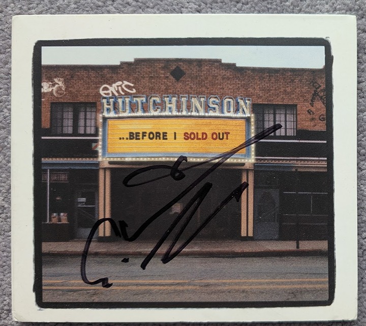 AUTOGRAPHED Eric Hutchinson Before I Sold Out EP CD Digipak Signed Pop Music OOP