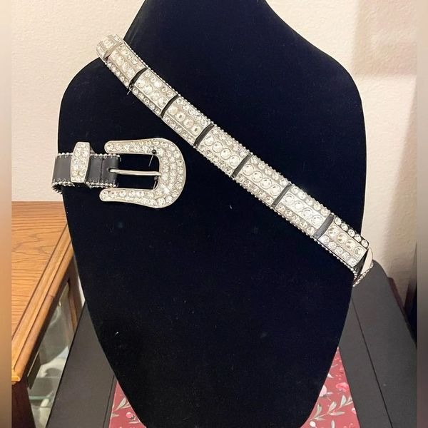 BB Simon Swarovski Bar Belt