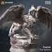 Tizariel, the Sphinx from DM Stash's Hex Hunters set. Total height apx. 218mm