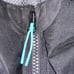 Nike Mens ISPA Obsidian/Black/Grey/Light Blue Rain Jacket