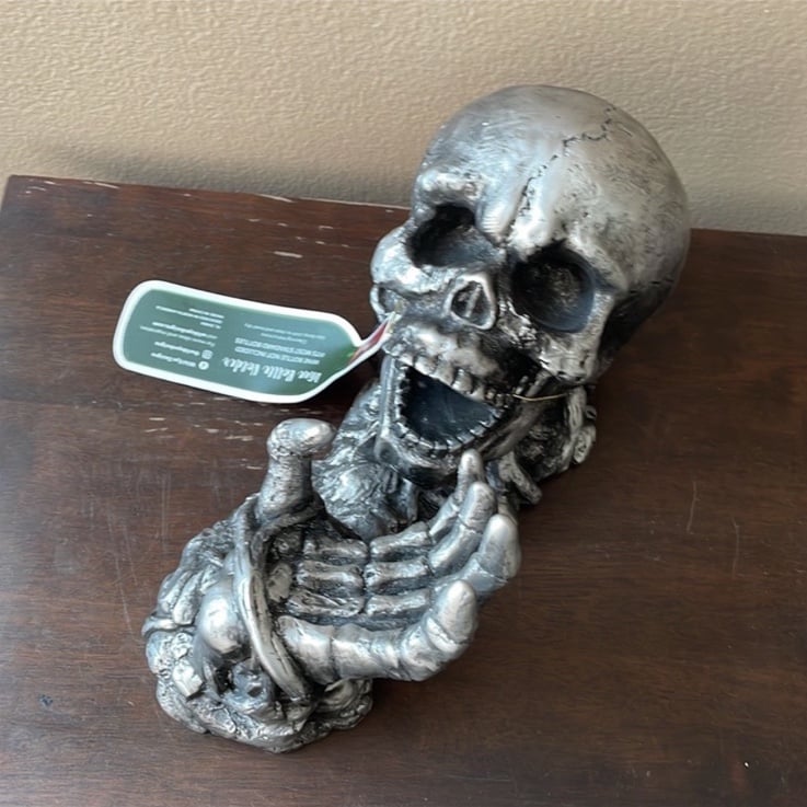 New Halloween Skull wine Bottle Holder