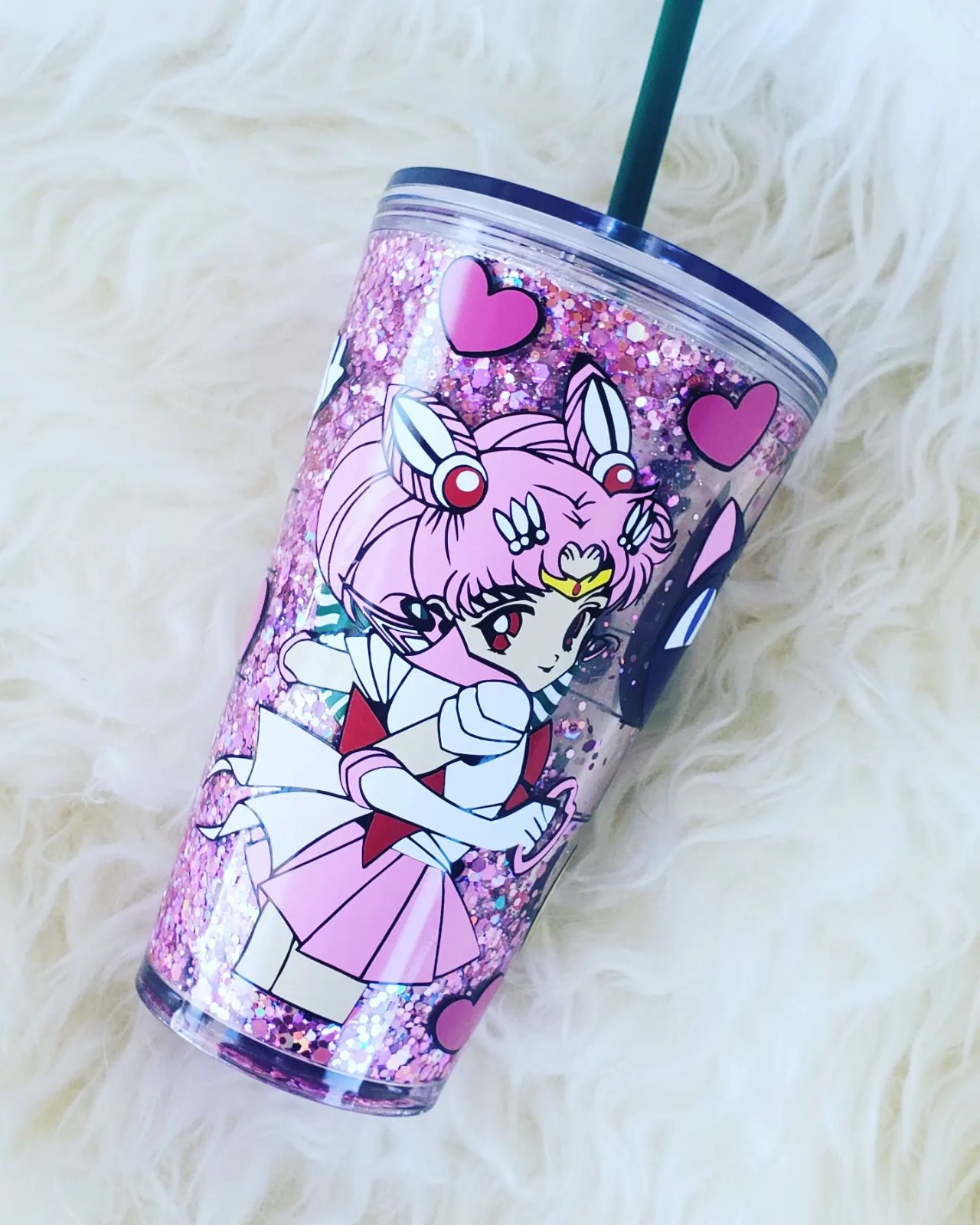 Sailor Chibimoon Snowglobe Tumbler