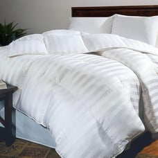 Hotel Grand White Goose Down 500 Thread Count 100% Cotton King Size Comforter