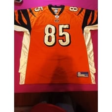 On Field Throwback Bengals Chad Johnson Jersey - Size: 48 (0651)