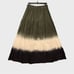 Derek Lam 10 Crosby Lynne Tiered Tie Dye Midi Skirt Green Size 2 NWT