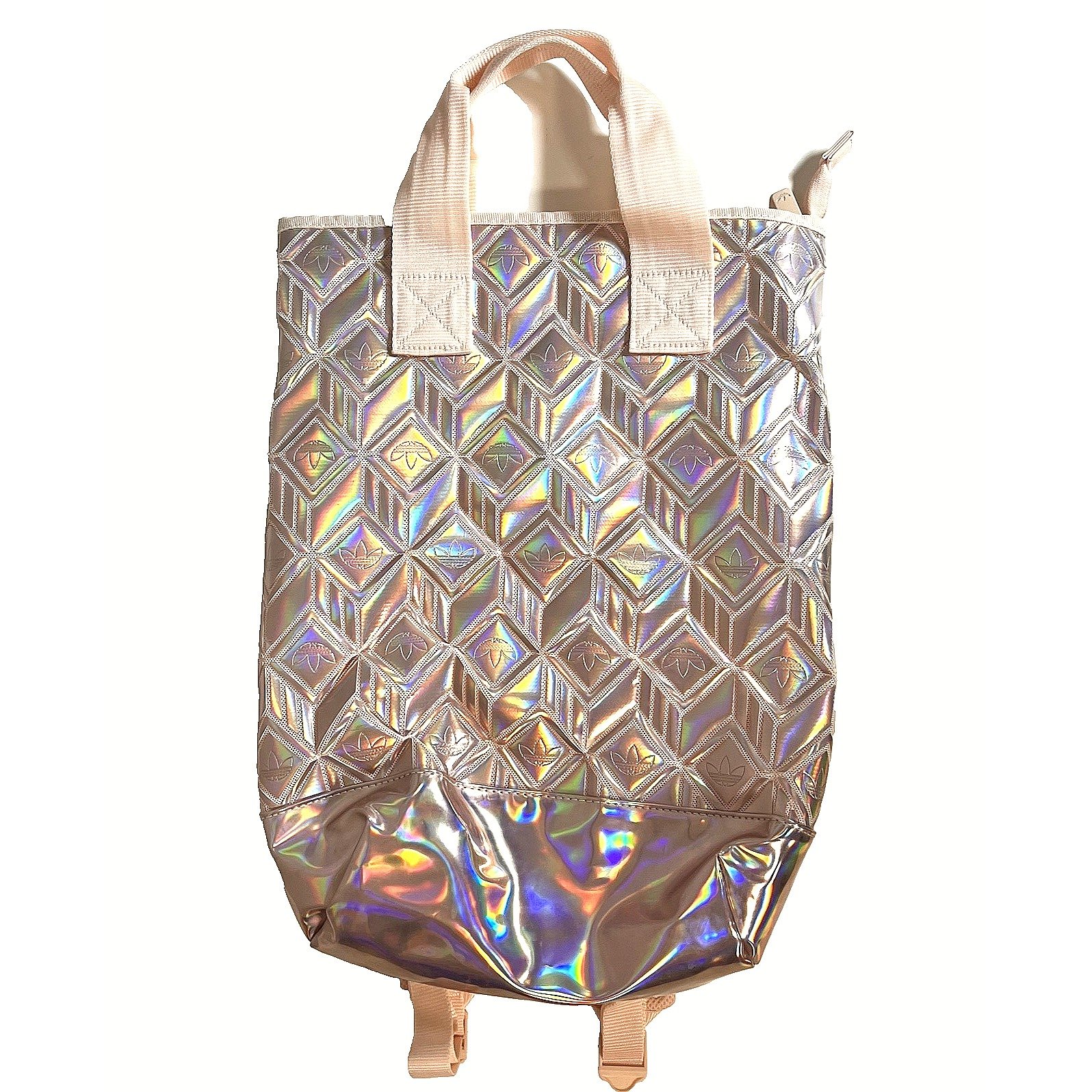 Adidas JP Toploader Backpack Laptop Bag-Pink Iridescent