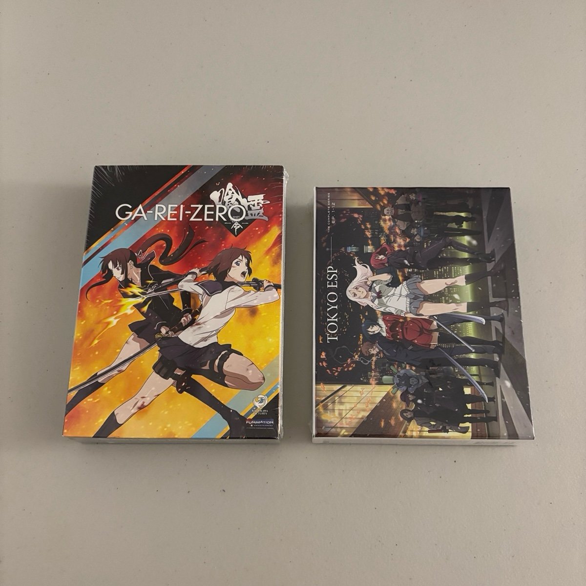 (New) Ga-Rei-Zero + Tokyo ESP The Complete Series Collection (Blu-ray + DVD)
