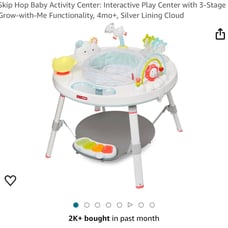 Skip Hop Baby Activity Center: Interactive Play Center with 3-Stage Grow-with-Me
