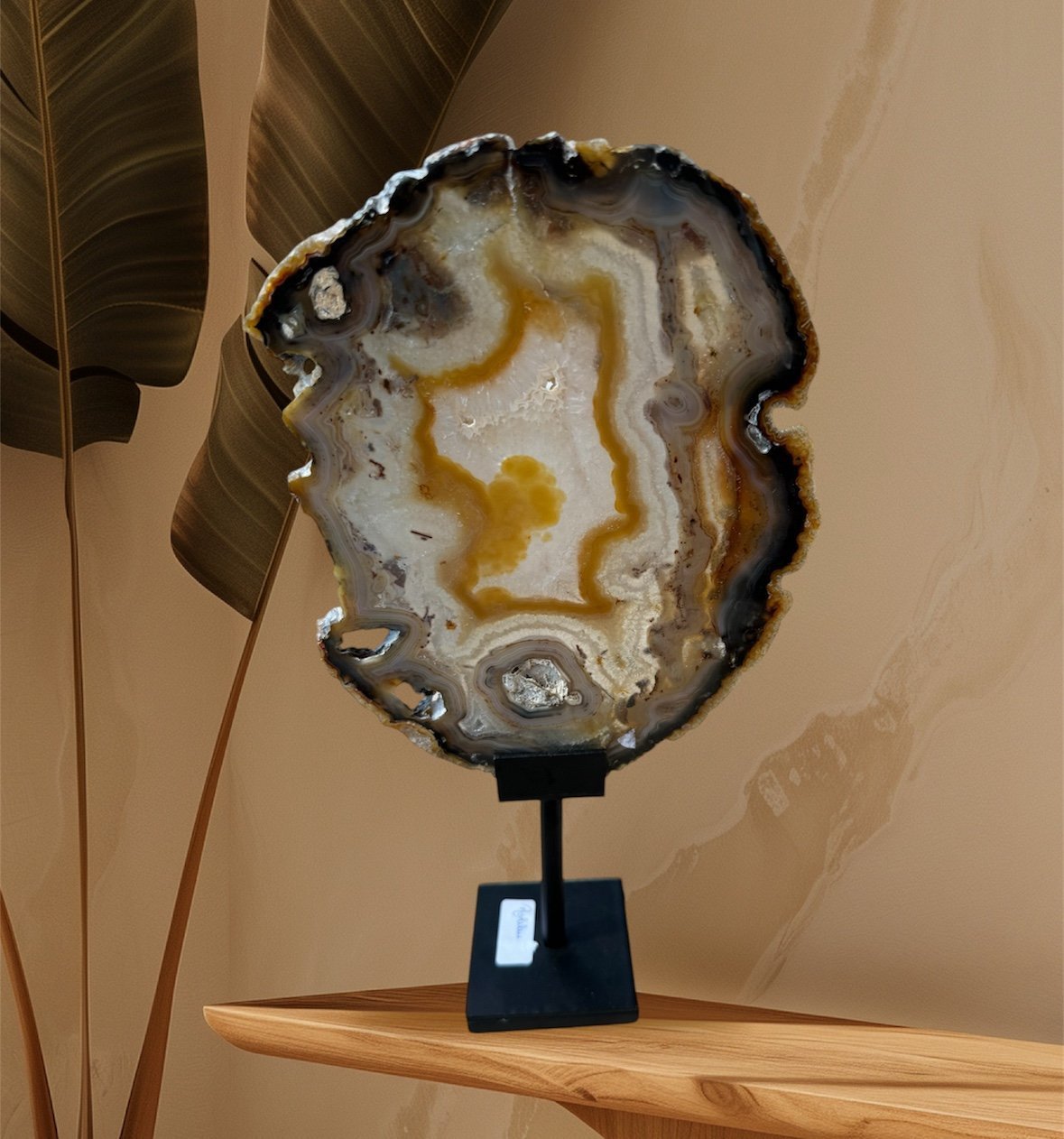 Agate Stice Stand. Stands 12” Tall.