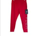 NWT SPYDER SPELL OUT HIGH WAISTED LEGGINGS Red LARGE