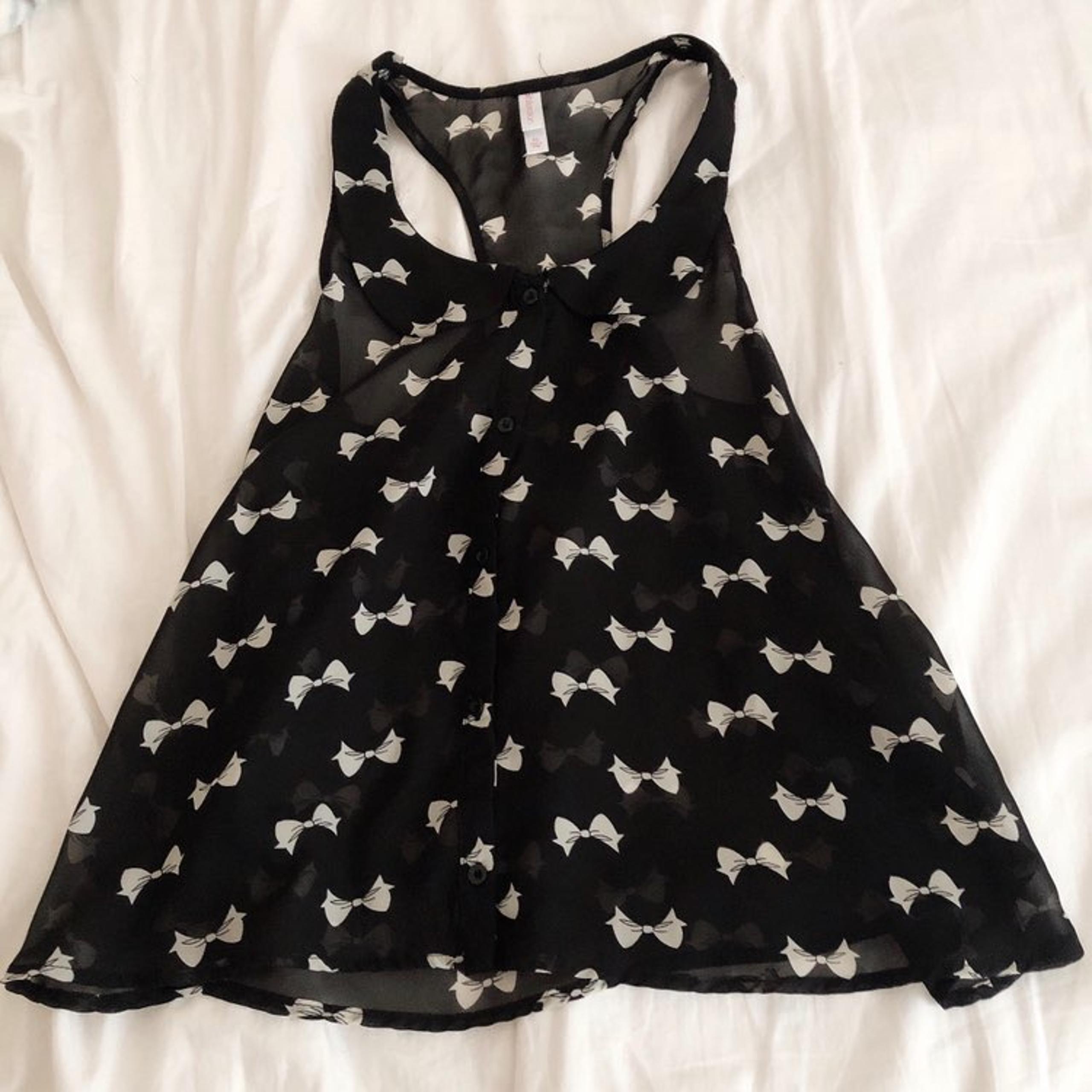 Xhilararion Bow Print Tank