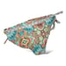 Helen Jon Tunnel Side Hipster Bikini Bottoms Large Teal Orange Paisley