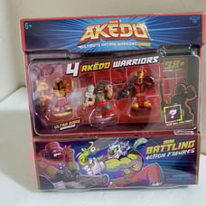 Akedo Ultimate Arcade Warriors Series 1 Battlemax, Loco Grande, Mizuchi & MYSTER