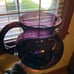 Deep Purple Handblown Artglass Pitcher