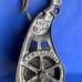 Barn Find Antique F.E. Myers & Bro H453 Cast Iron Hay Trolley Drop Pulley O