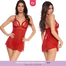 Sexy Lingerie Night Robe Babydoll