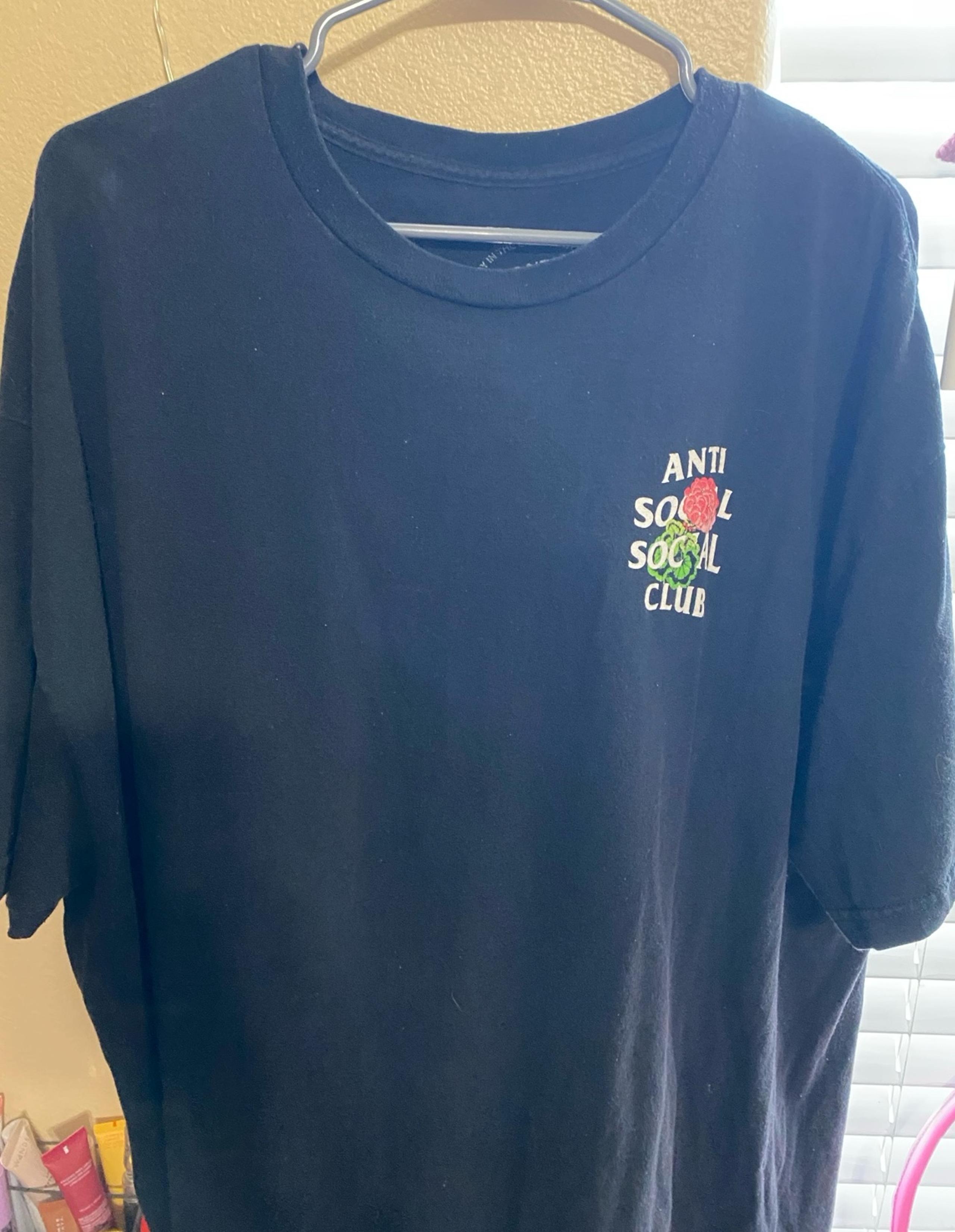 Anti Social Social club flower T-shirt XXL