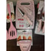 Art Cook Steak Knife Kitchen Utensil Set Steak Knifes Cutting Board Pot Holders