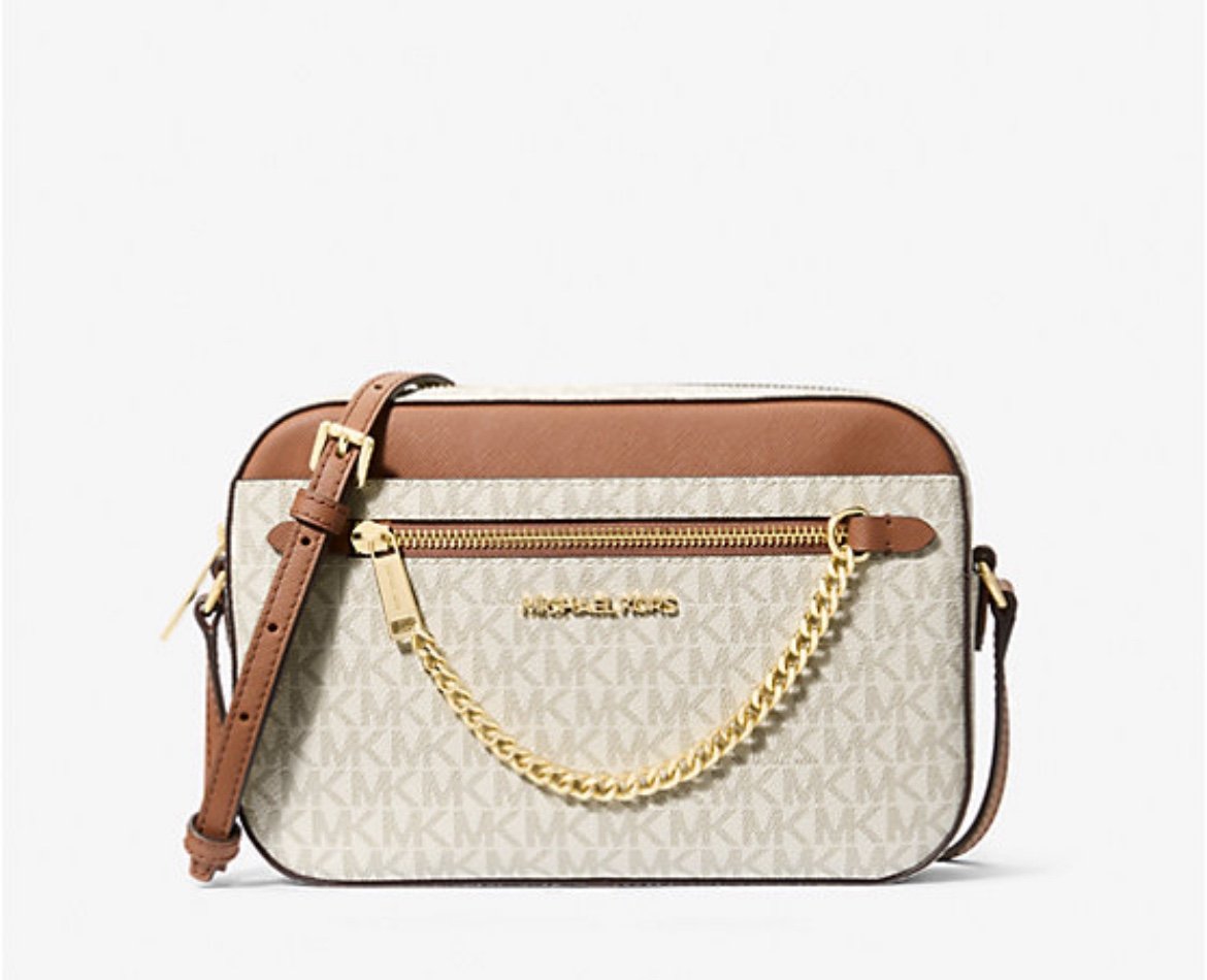 Michael Kors Jet Set Large Logo Crossbody