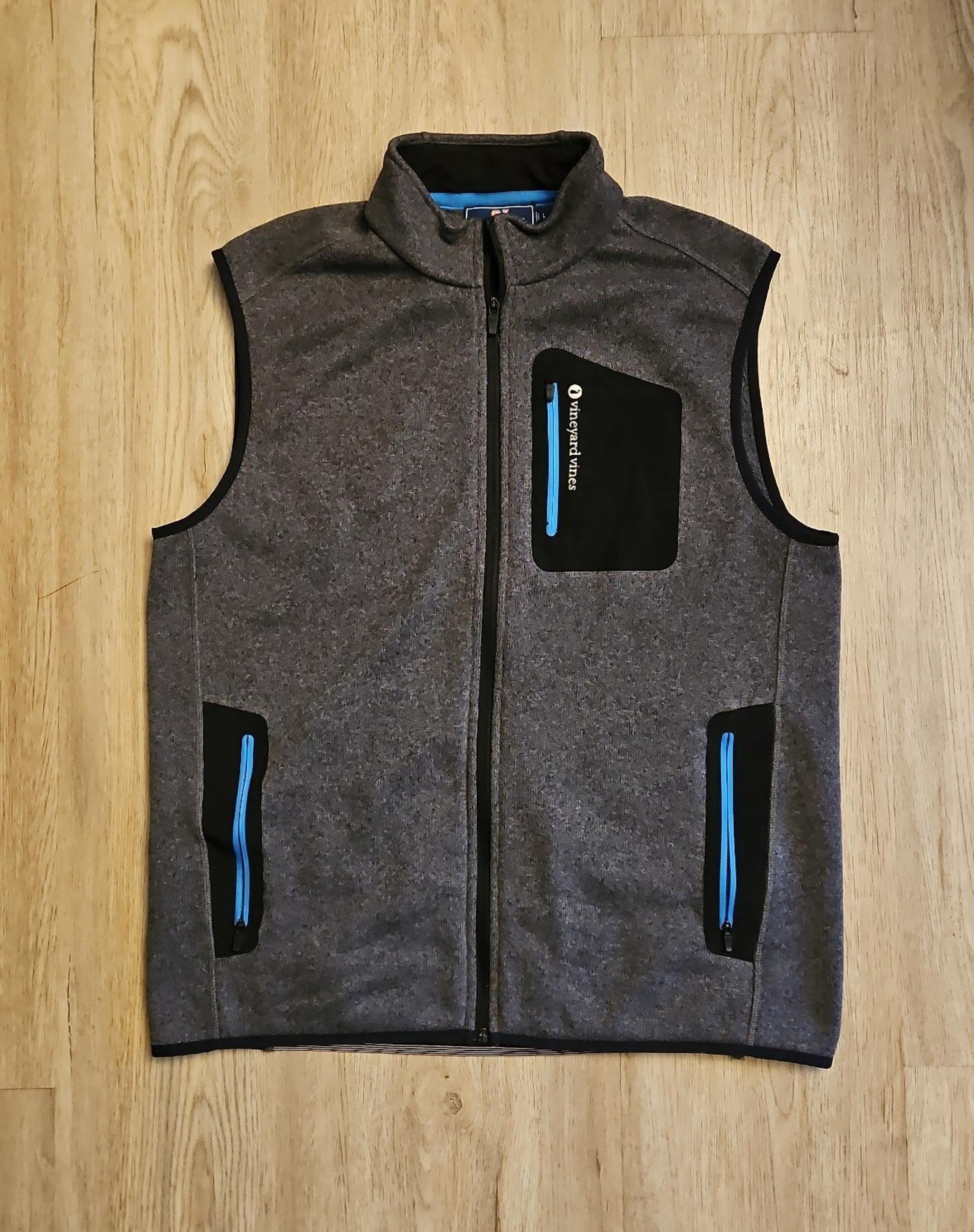 Men's Vineyard Vines Fleece Sweater Vest