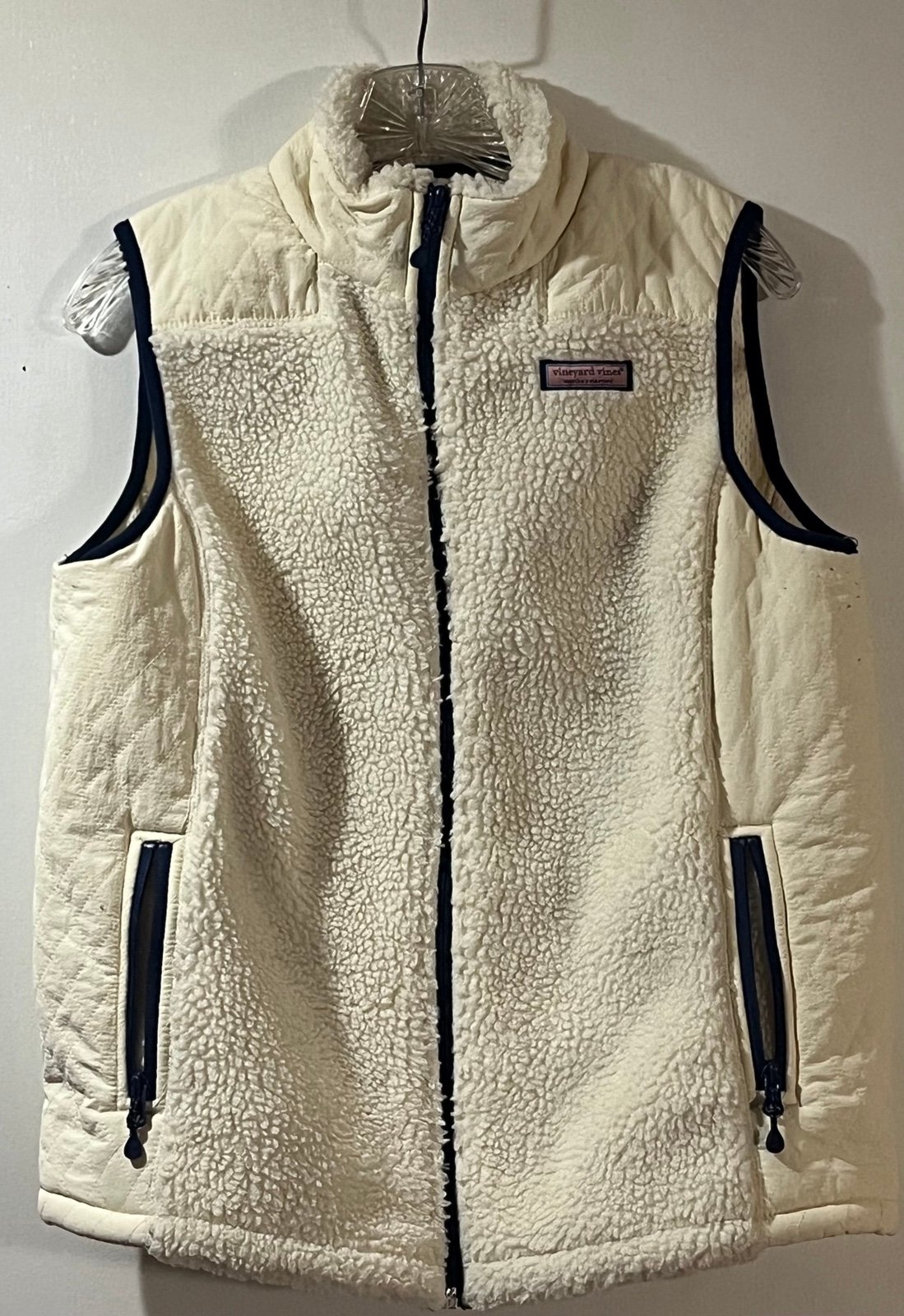 Vineyard Vines Women's Sherpa Vest Sz Small