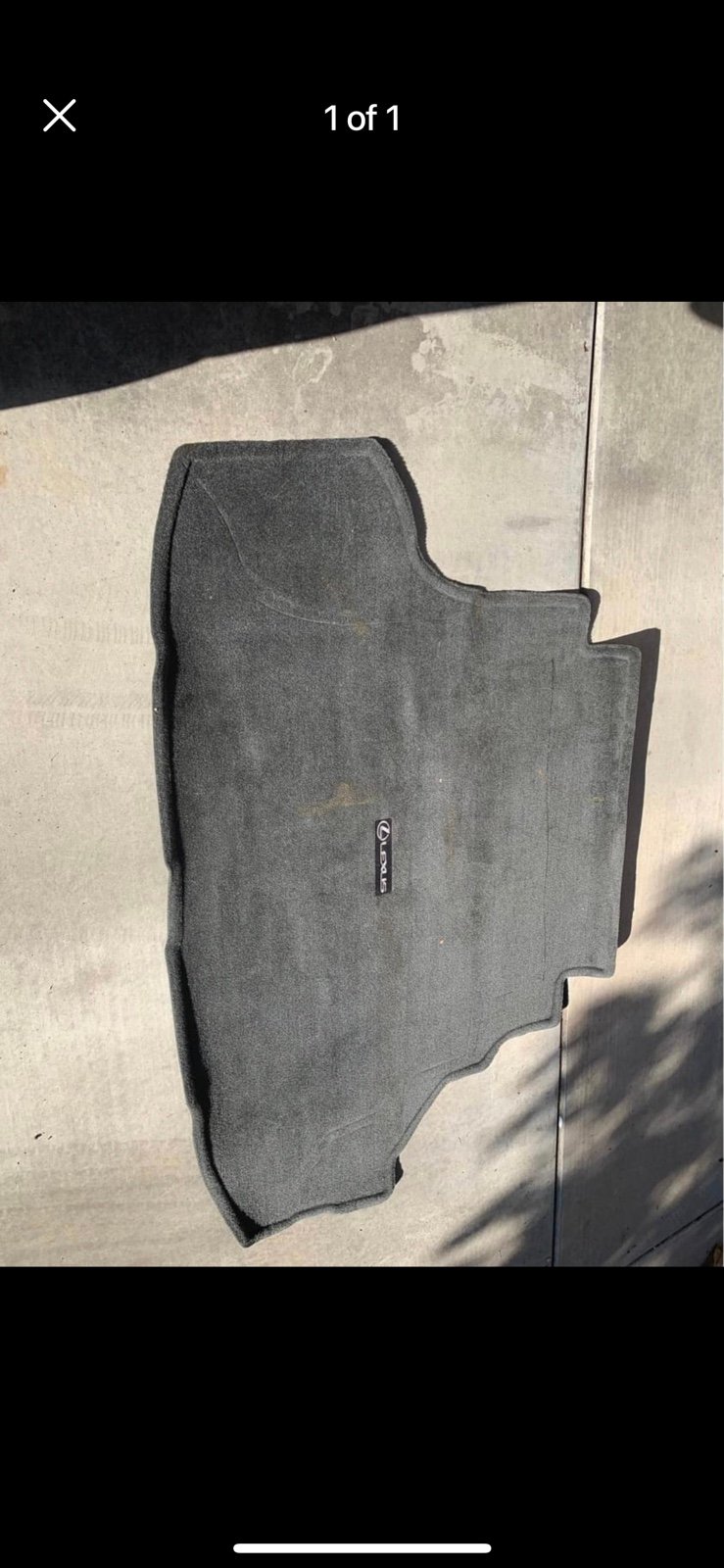 Lexus Trunk Mat