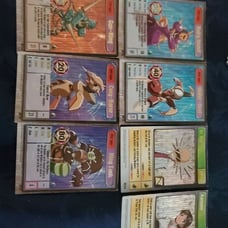 7 Holo rare Medabots cards