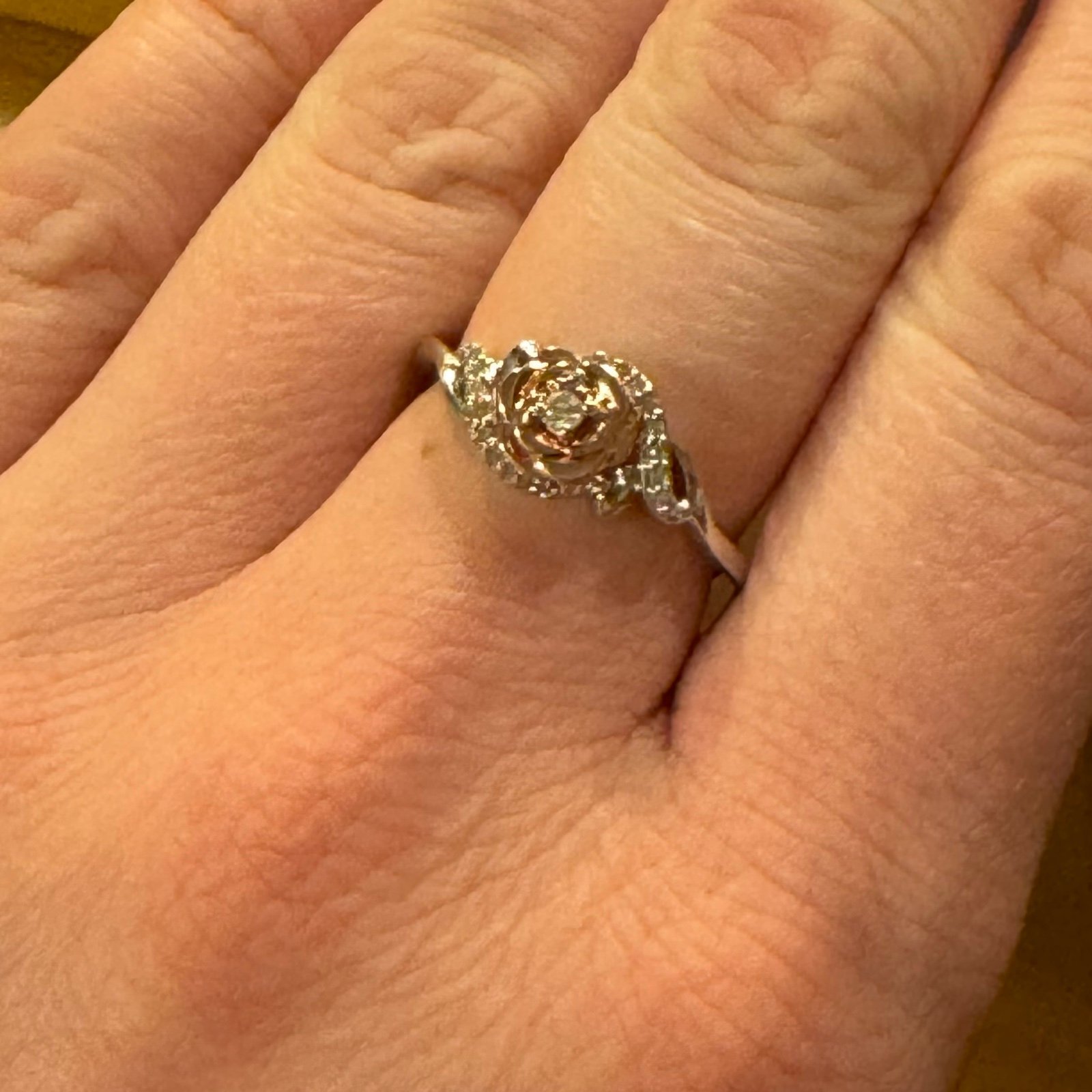 Disney Enchanted Belle ring