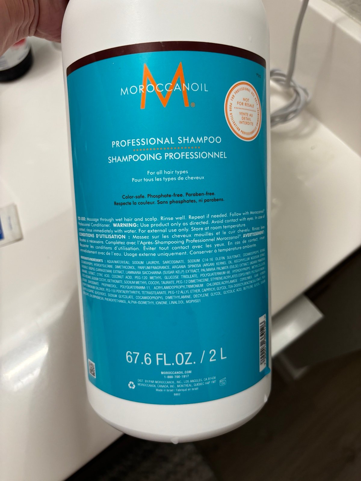 moroccanoil shampoo