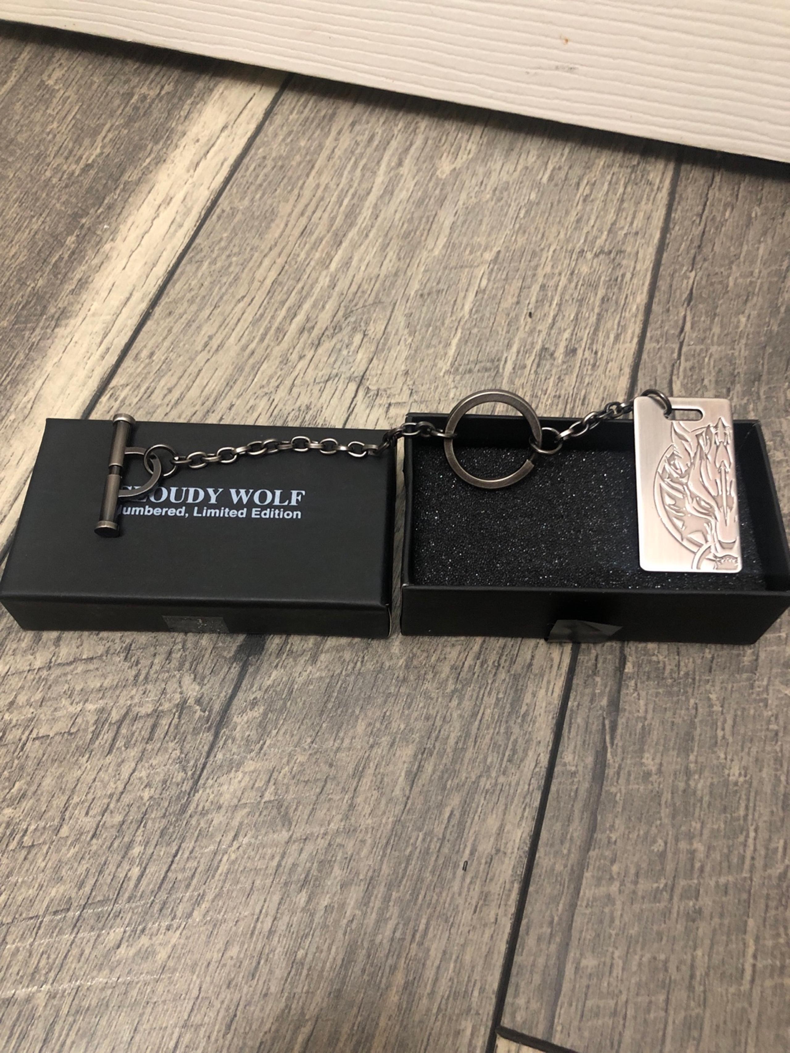 Final Fantasy 7 FF7 Limited 77777 Special Wolf Keychain Remake Rebirth New