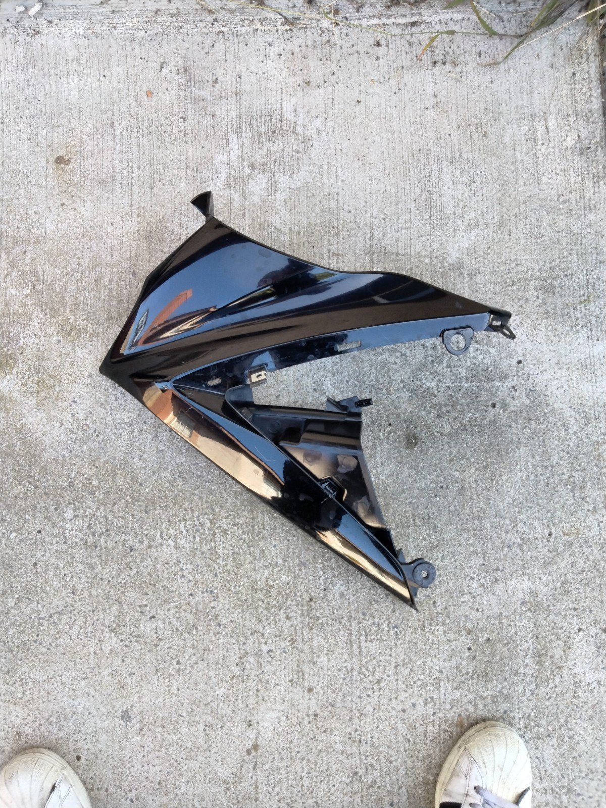 2006-2007 Suzuki GSXR 600+750 LEFT side upper nose cowling