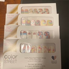 Color Street Tie-Dye and Swirls Bundle