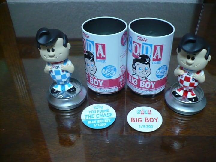Funko soda bobs big boy chase common set
